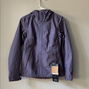 The North Face Dark Purple Hooded Jacket